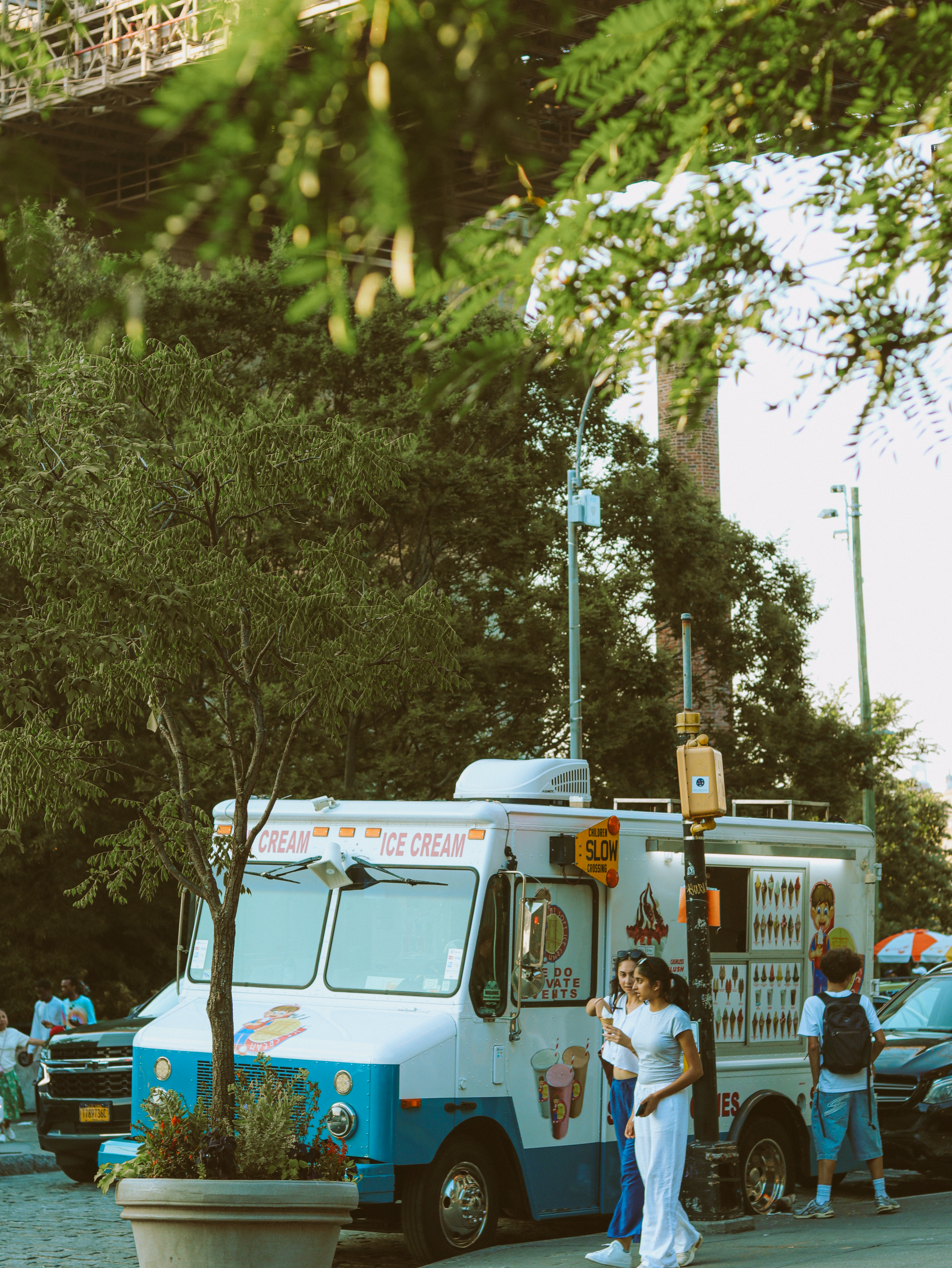 Ice cream truck in New York City